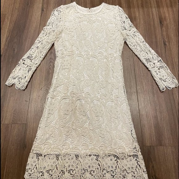 woman's lace dress, size small, high quality - Picture 1 of 5